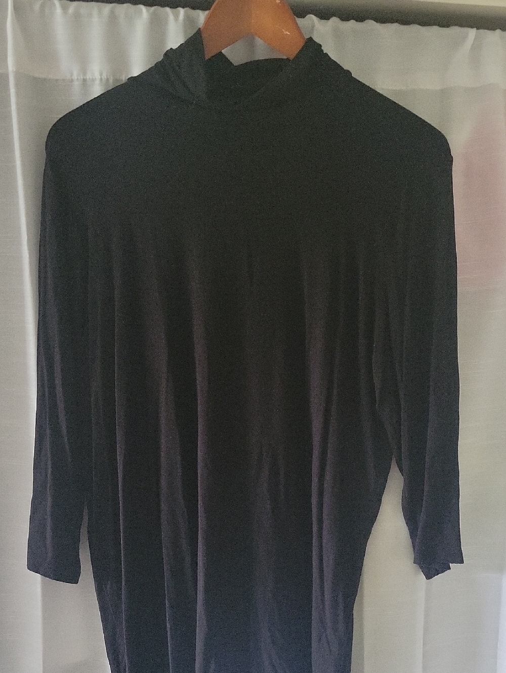 torrid Black Long Sleeve Tunic Top